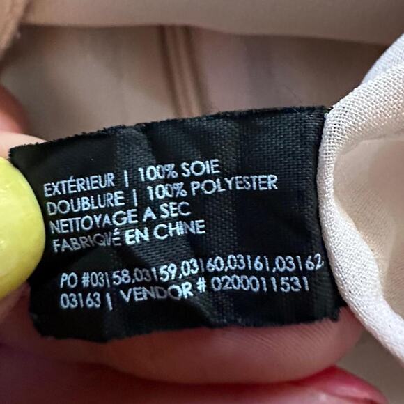 100% Silk Club Monaco Ruffle Tiered Mini Skirt – Size 8 - Picture 4 of 4